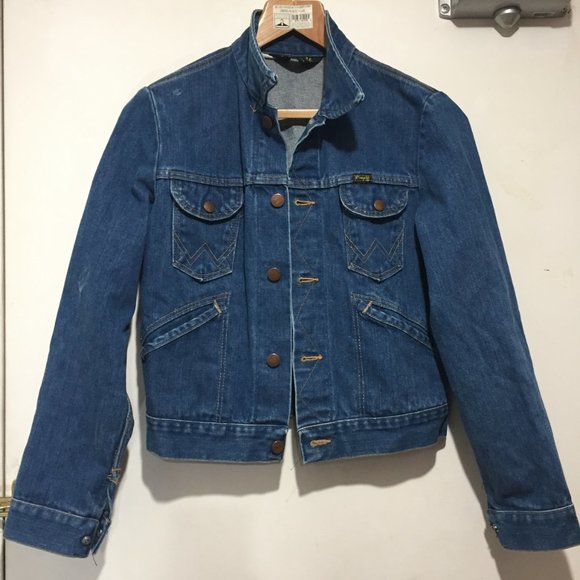 VINTAGE WRANGLER DENIM JACKETS SIZE XS - Picture 4 of 9